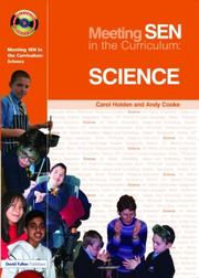 Cover of: Meeting Special Needs in Science (Meeting Special Needs in the Curriculum) by Carol Holden