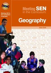 Cover of: Meeting SEN in the Curriculum  Geography (Meeting Sen in the Curriculum) by Diane Swift