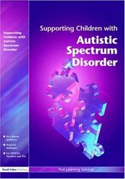 Cover of: Supporting Children with Autistic Spectrum Disorders (Supporting Children)