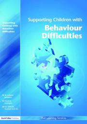 Cover of: Supporting Children with Behaviour Difficulties (Supporting Children)