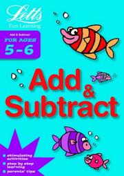 Cover of: Add and Subtract (Pre-school Fun Learning) by 