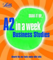 Cover of: Business Studies (Revise A2 in a Week)