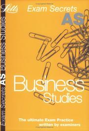 Cover of: AS Exam Secrets Business Studies (AS Exam Secrets)