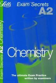 Cover of: A2 Exam Secrets Chemistry (A2 Exam Secrets) by Rob Ritchie, John Sadler