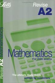 Cover of: Mathematics (Revise A2 Study Guide)