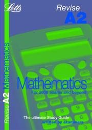 Cover of: Mathematics (Revise A2)
