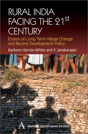 Cover of: Rural India facing the 21st century | Barbara Harriss-White
