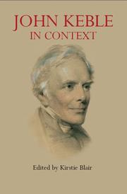 Cover of: John Keble in context by edited by Kirstie Blair.