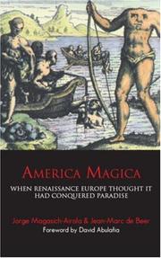 Cover of: America Magica by Jorge Magasich-airola, Jean-marc De Beer