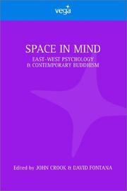 Cover of: Space in Mind: East-West Psychology and Contemporary Buddhism
