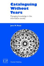 Cover of: Cataloguing Without Tears (Chandos Series for Information Professionals)