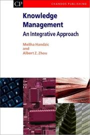 Cover of: Knowledge Management by Meliha Handzic, Zhou, Z. Zhou, Meliha Handzic, Zhou, Z. Zhou