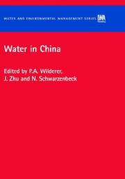 Cover of: Water in China (Water and Environmental Management)