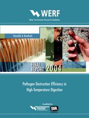 Cover of: Pathogen Destruction Efficiency in High Temperature Digestion | D. M. Gabb