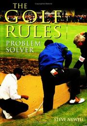 Cover of: Golf Rules Problem Solver by Steve Newell