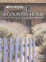 Cover of: A Country Home (Country Living)