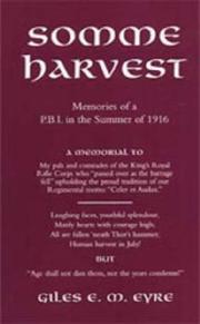 Somme harvest by Giles E. M. Eyre
