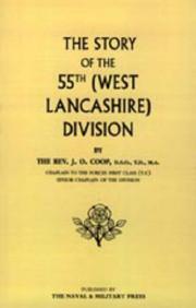 Cover of: Story of the 55th West Lancashire Division by J. o. Coop, J. o. Coop