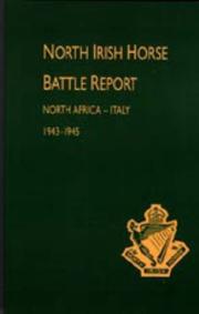 Cover of: North Irish Horse Battle Report: North Africa-italy, 1943-1945 (Battle Report)