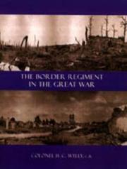 Cover of: Border Regiment in the Great War