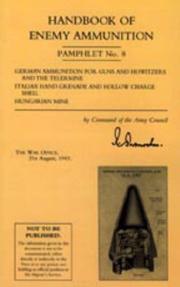 Cover of: Handbook of Enemy Ammunition by War Office