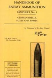 Cover of: Handbook of Enemy Ammunition by War Office