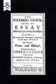 Cover of: Soldieros Guide, 1686