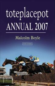 Cover of: toteplacepot: Annual 2007