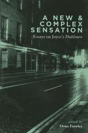 Cover of: A New & Complex Sensation: Esssays On Joyce's Dubliners