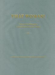 Cover of: That Woman: Studies in Irish Bibliography