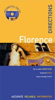The Rough Guides' Florence Directions 1 by Jonathan Buckley