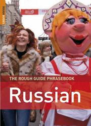Cover of: The Rough Guide to Russian Dictionary Phrasebook 3 (Rough Guide Phrasebooks) by Rough Guides