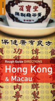 Cover of: The Rough Guides' Hong Kong Directions 1