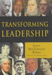 Cover of: Transforming Leadership by James MacGregor Burns
