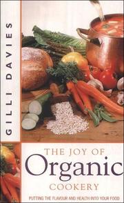 Cover of: Organic Cookery by Gilli Davies
