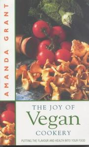 Cover of: The Joy of Vegan Cookery
