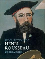 Cover of: Recollections of Henri Rousseau