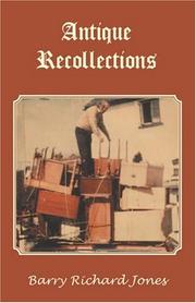 Cover of: Antique Recollections by Barry Jones
