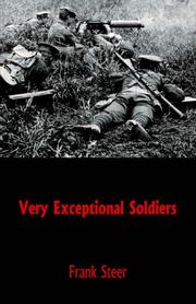 Cover of: Very Exceptional Soldiers