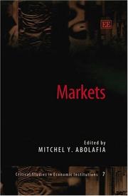 Cover of: Markets