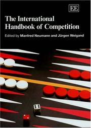 Cover of: The international handbook of competition