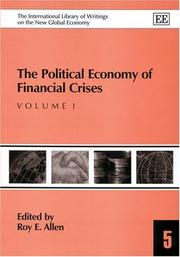 Cover of: The political economy of financial crises