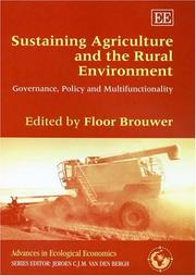 Cover of: Sustaining agriculture and the rural environment: governance, policy, and multifunctionality