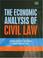Cover of: Economic analysis of civil law