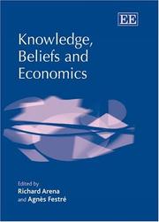 Cover of: Knowledge, beliefs and economics