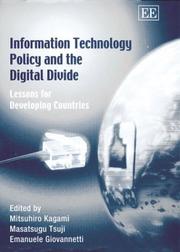 Cover of: Information Technology Policy and the Digital Divide by 