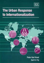 Cover of: The urban response to internationalization