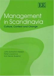 Cover of: Management in Scandinavia: culture, context, and change