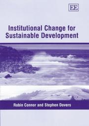 Cover of: Institutional Change for Sustainable Development | Robin Connor
