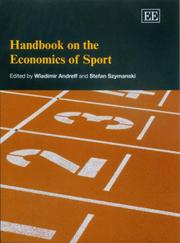 Cover of: Handbook on the economics of sport by edited by Wladimir Andreff, Stefan Szymanski.